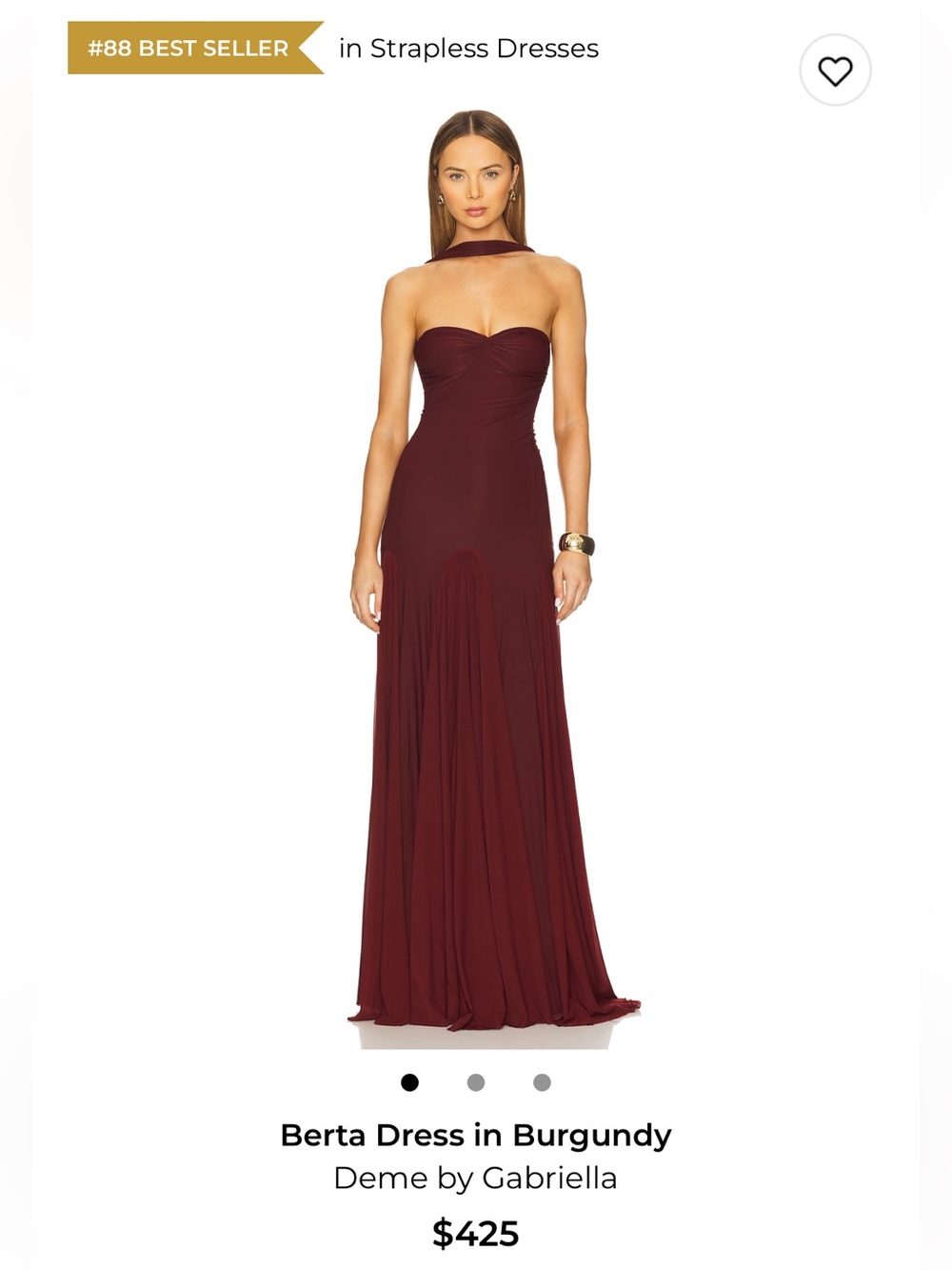 Deme by Gabriella Berta Dress size small BRAND NEW